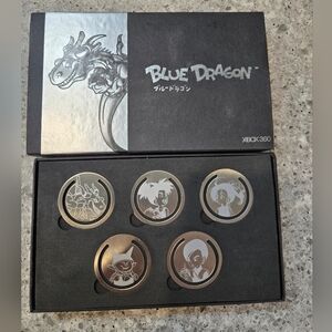 Rare *Bird Studio - Mistwalker* Blue Dragon Character Clips Merchandise Xbox 360